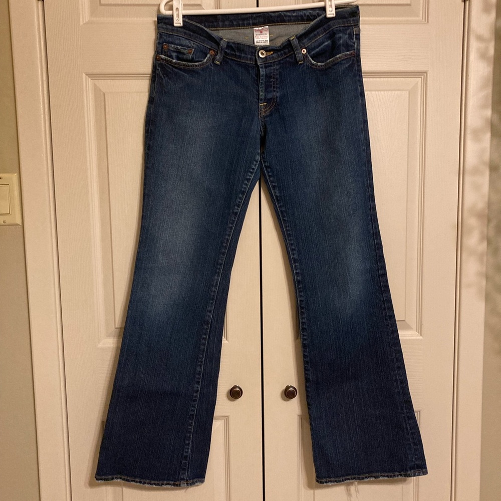 Lucky Brand Dungarees button fly jeans size 12/31